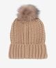 Barbour Saltburn Beanie - Mink Thumbnail