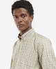 Barbour Sporting Regular Fit Tattersall Shirt - Navy/Olive  Thumbnail