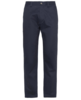 Barbour Suede Sateen Tailored Trousers - Navy  Thumbnail