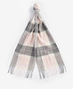 Barbour Tartan Scarf Cashmere/Lambswool - Pink/Grey  Thumbnail