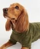 Barbour Teddy Fleece Dog Jumper - Olive Thumbnail