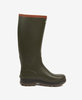 Barbour Tempest Wellington Boots - Olive Thumbnail