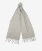 Barbour Lambswool Woven Scarf - Grey Thumbnail