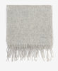 Barbour Lambswool Woven Scarf - Grey Thumbnail