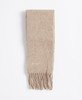 Barbour W Lambswool Woven Scarf - Oatmeal  Thumbnail