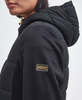 Barbour International Bondar Quilted Sweater Jacket  - Black Thumbnail