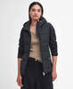 Barbour International Bondar Quilted Sweater Jacket  - Black Thumbnail