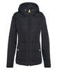 Barbour International Bondar Quilted Sweater Jacket  - Black Thumbnail