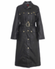 Barbour International Milla Waxed Trench Coat  - Black Thumbnail