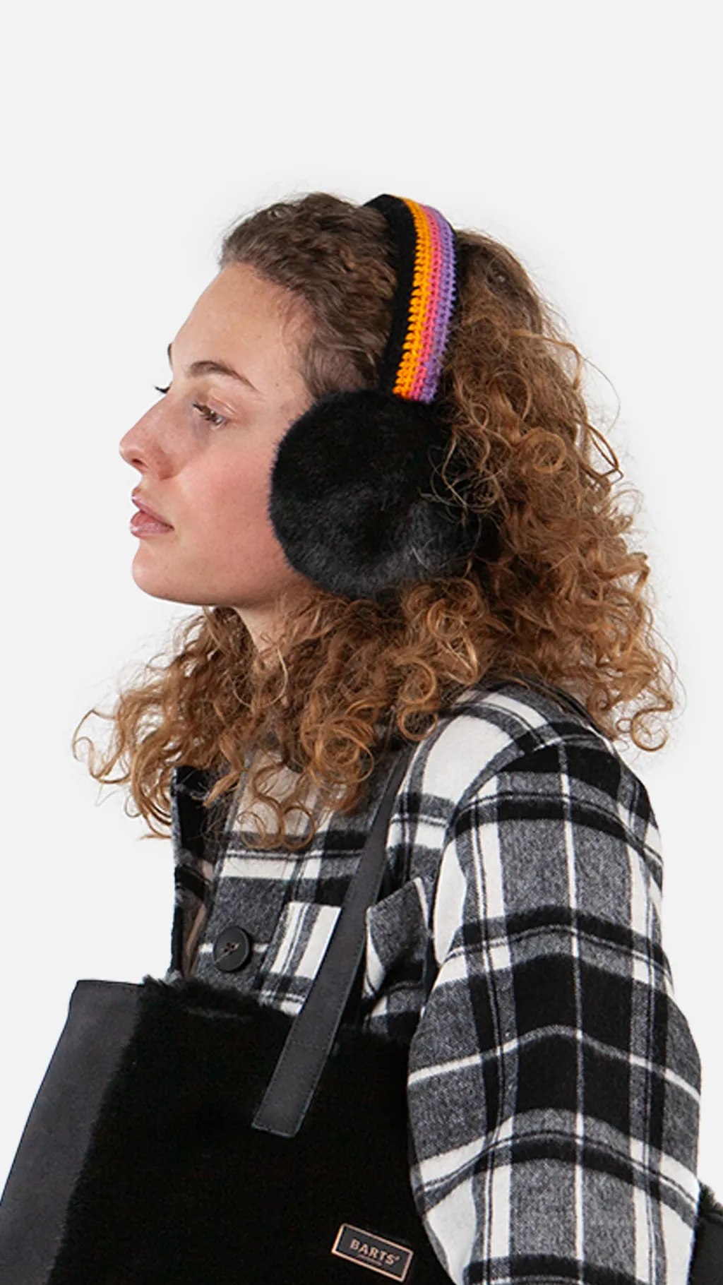 Barts Crotchetband Earmuffs  - Black Thumbnail