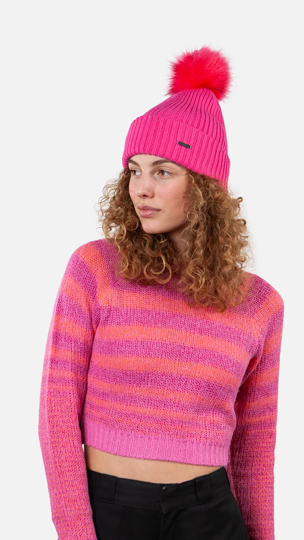 Barts Kenzie Beanie - Hot Pink Thumbnail