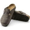 Birkenstock Boston Wool Felt  - Cacao Thumbnail