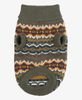 Barbour Case Fair Isle Jumper - Olive Thumbnail