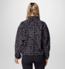 Columbia Women's Helvetia™ II Cropped Sherpa Half Snap Printed Fleece - Black Retroscape Thumbnail