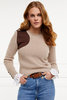 Holland Cooper Country Crew Neck - Latte Thumbnail