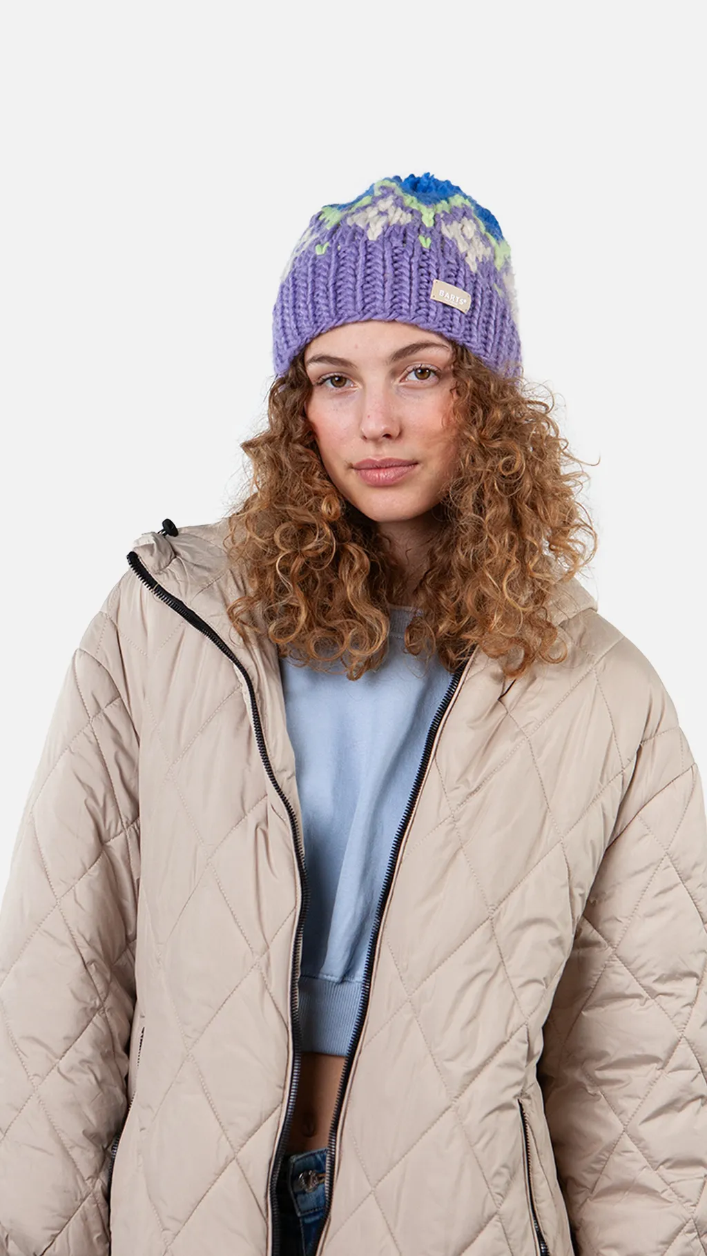 Barts Curley Beanie  - Violet  Thumbnail