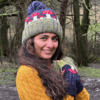 From The Source Mushroom Bobble Hat  - Midnight Thumbnail