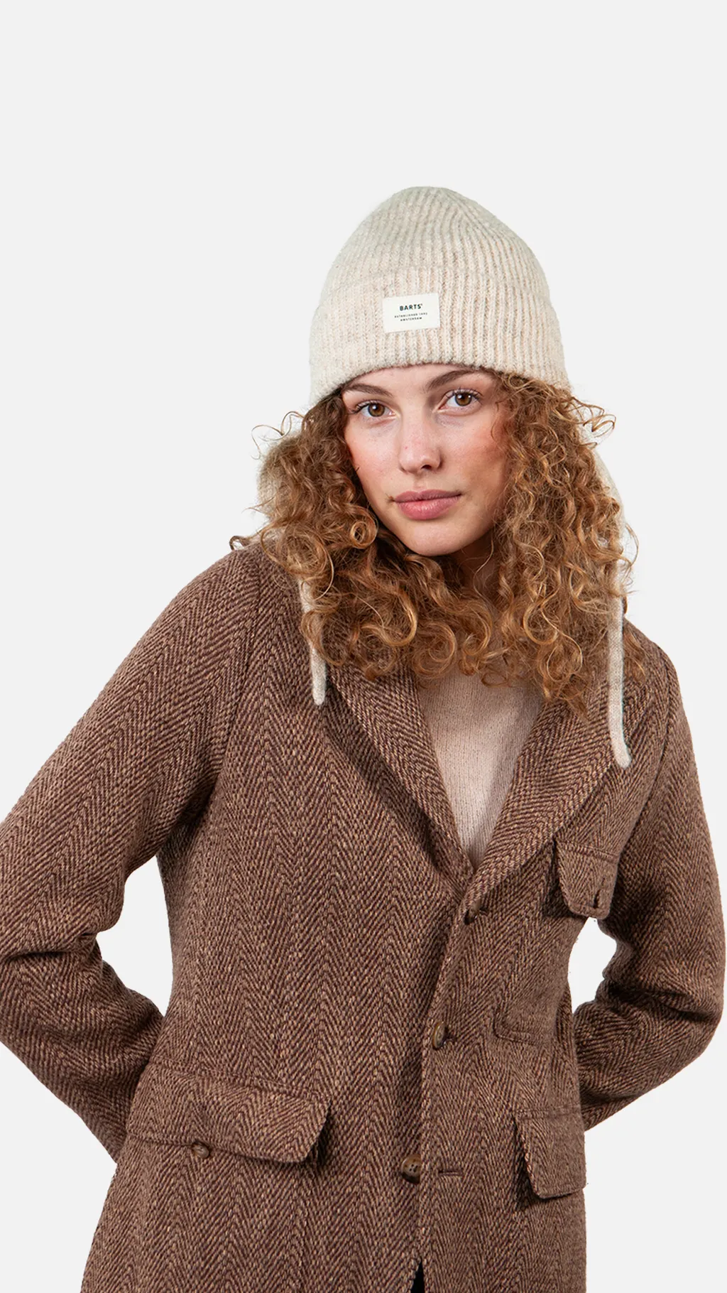 Barts Hillstar Earflap  - Beige Thumbnail