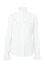 Holland Cooper Audley Lace Blouse - White Thumbnail