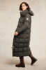 Holland Cooper Carrington Longline Coat - Dark Olive Thumbnail