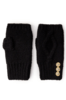 Holland Cooper Cortina Fingerless Gloves - Black Thumbnail