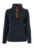 Holland Cooper Country Fleece Half Zip - Ink Navy Thumbnail