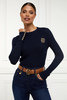 Holland Cooper Princeton Crew Neck - Ink Navy Thumbnail