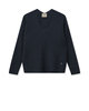 MOS MOSH Thora V-Neck Knit - Salute Navy Thumbnail