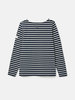 Joules New Harbour Top - Navy White Stripe Thumbnail