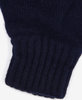 Barbour Lambswool Glove  - Navy Thumbnail