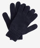 Barbour Lambswool Glove  - Navy Thumbnail