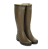 Le Chameau W Giverny Jersey Lined Boot - Chameau Green Thumbnail