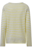 Mistral Stripe 2 Pocket Slash Neck Tee  - Yellow Ecru Thumbnail