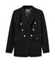 MOS MOSH Babeth Lunie Blazer  - Black Thumbnail