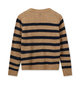 MOS MOSH Thora Stripe Knit - Tannin Thumbnail