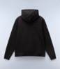 Napapijri Badge Hoodie  - Black Thumbnail