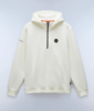 Napapijri Badge Hoodie - White Thumbnail