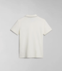 Napapijri Nina Short Sleeve Polo Shirt - Whisper White Thumbnail