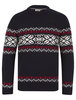 SRG Raja Fair Isle Crew  - Ink Thumbnail