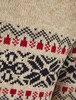 SRG Raja Fair Isle Crew  - Natural Thumbnail