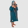 Red Long Sleeve Pro Change Robe EVO  - Teal Thumbnail