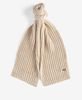 Barbour Saltburn Beanie & Scarf Gift Set - Pearl Thumbnail