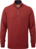 Schöffel Lewis Quarter Zip Jumper - Deep Red Thumbnail