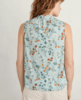 Seasalt Flower Field Vest Top - Wildfire Stem Reflection Thumbnail