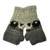 From The Source Sheep Mittens - Grey Thumbnail