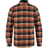 Fjallraven Singi Heavy Flannel Shirt - Autumn Leaf/Navy Thumbnail