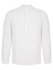 SRG Jadran Linen Grandad Shirt - White Thumbnail