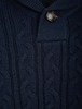 SRG Parallax Button Neck - Navy Thumbnail