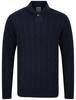 SRG Parallax Button Neck - Navy Thumbnail