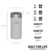 Stanley Aerolight™ Transit Mug - Fog Metallic Thumbnail